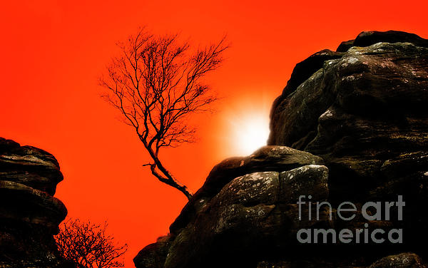 Brimham Sunset Photograph